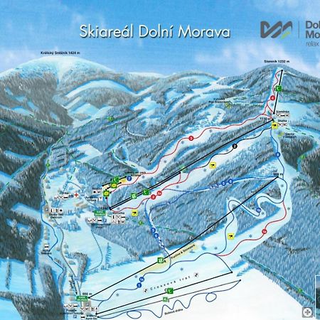 Modry Apartman Dolni Morava Exterior photo